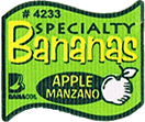 Lady Finger/Sugar/<br>Manzano/Apple