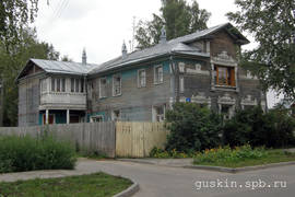 Volodga. A house of 19th c.