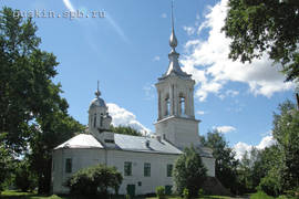 Vologda. The сhurch of St. Barlaam of Khoutyn (1777–1780).