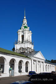 Kostroma. The Saviour church in the Gostiny Dvor (1766).