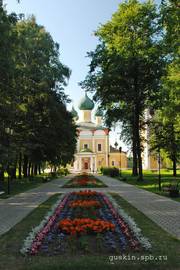 Uglich. A view of the catherdral of the Saviour and Transfiguration.