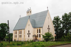Lahojsk. St. Casimir kostel.
