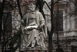 Vienna. Stadtpark. Franz Schubert Monument.