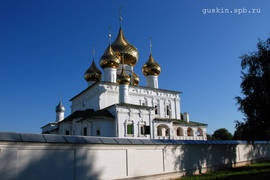 Uglich. The Resurrection monastery. The cathedral of the Resurrection (1674–1677).
