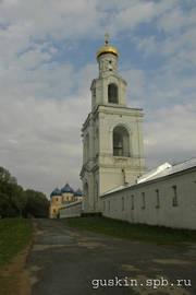 Yuriev Monastery. Belfry.