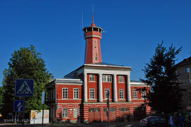 Uglich. Fire station and tower (1828–1831).