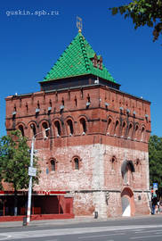 Nizhny Novgorod Kremlin. Tower of Demetrius (1500–1516).