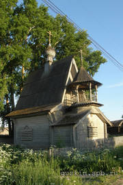Konevo. Tha chapel of the Virgin Protectress and St. Alexander Nevski (18 c.).