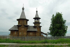 Arkhangelsk. The church of St. Alexander Nevski (2007, arch. A.B.Barabanov and G.V.Petryashev).