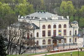 Kiev. National Philharmonic Society of Ukraine (the historic building founded in 1881).
